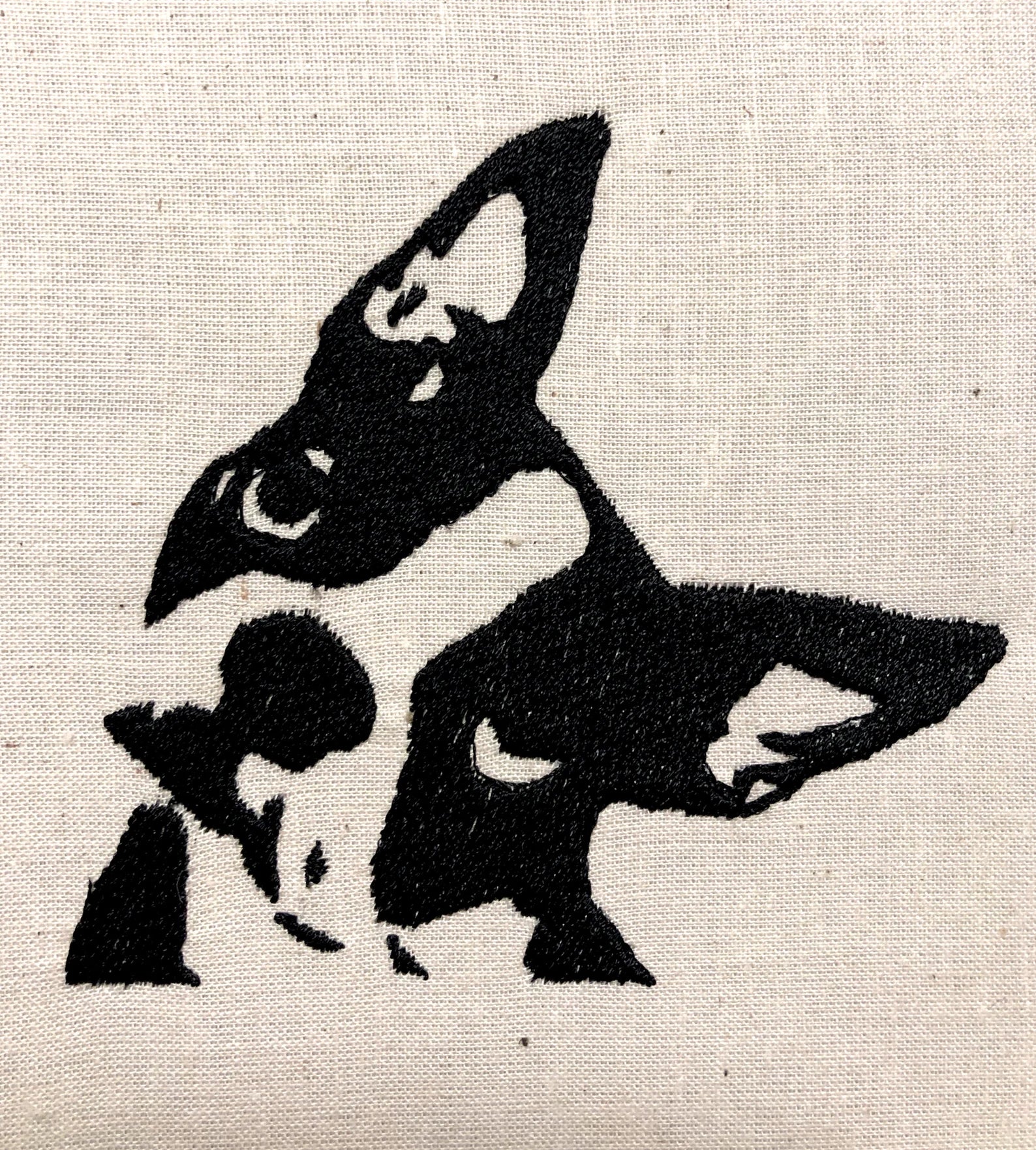 Boston Terrier - Embroidered Unisex Sweatshirt