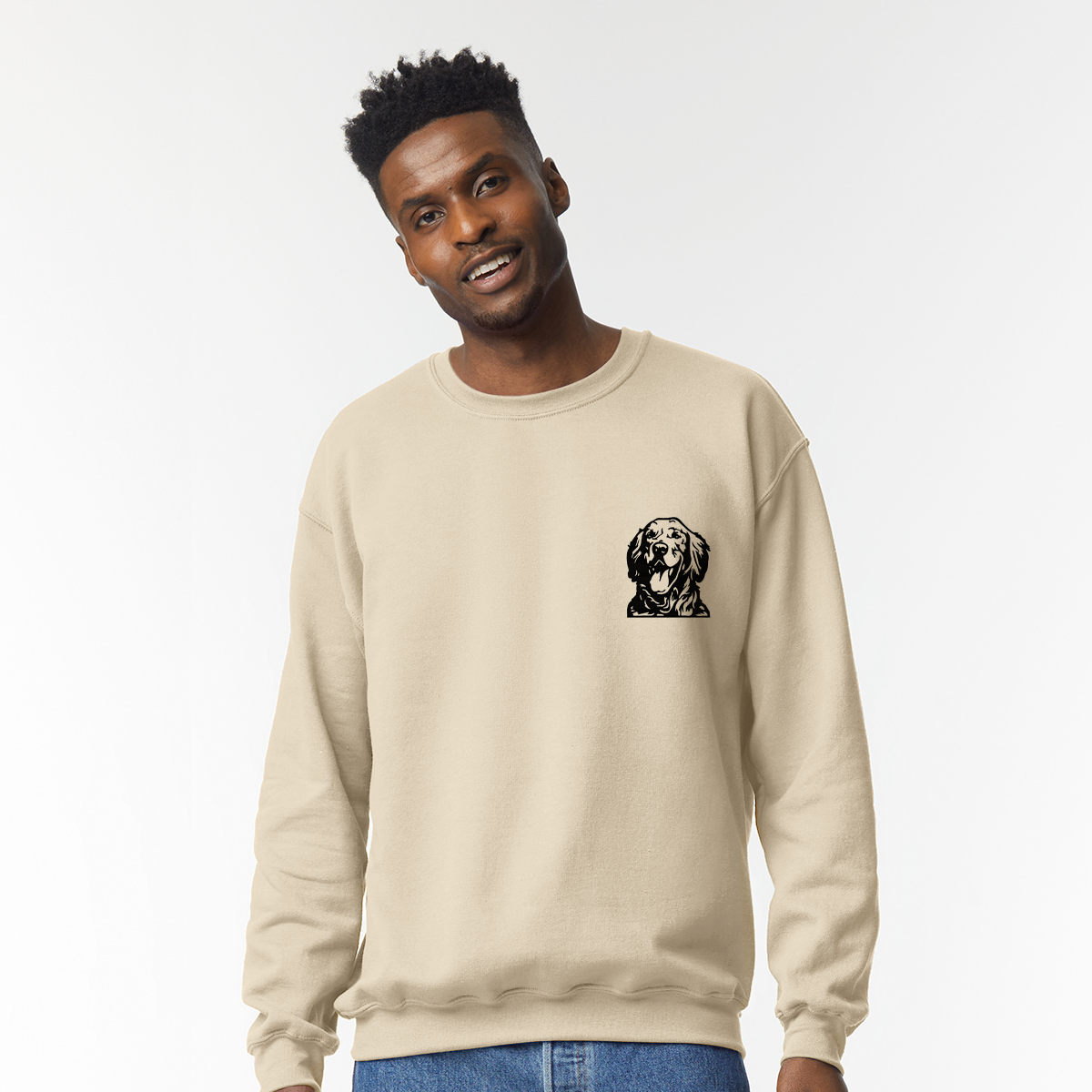 Golden Retriever - Embroidered Unisex Sweatshirt