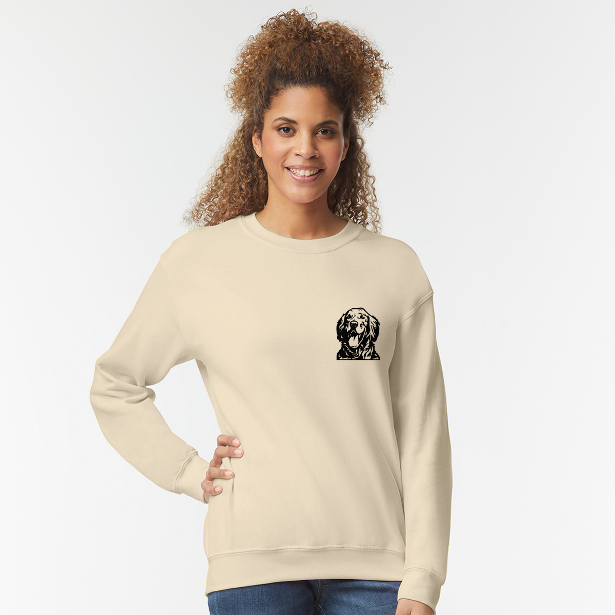 Golden Retriever - Embroidered Unisex Sweatshirt