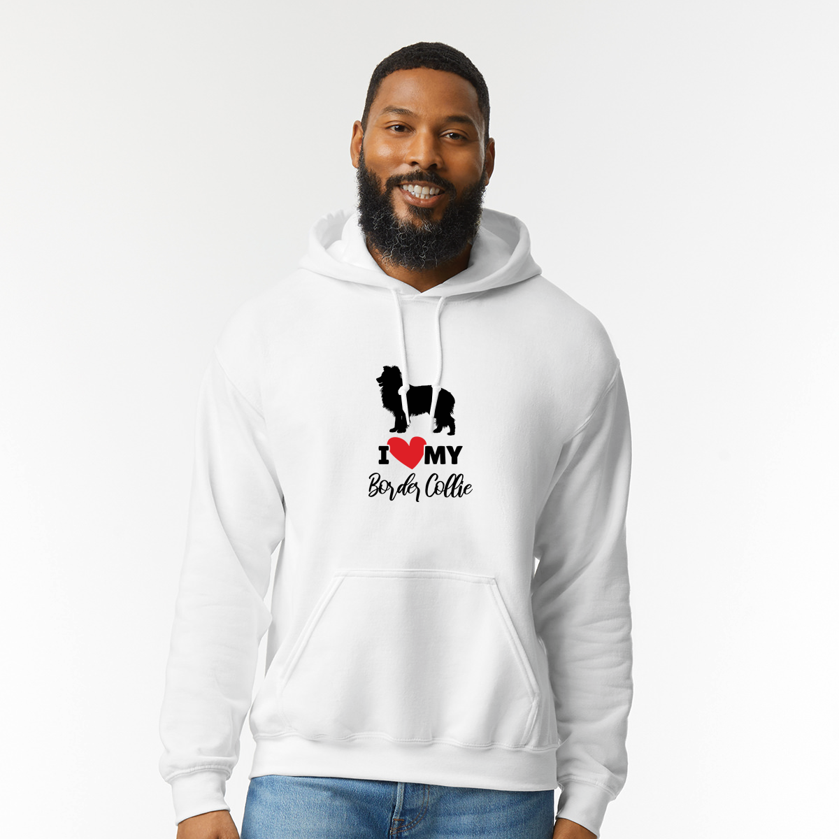 I Love My Border Collie - Unisex Sweatshirt/Hoodie