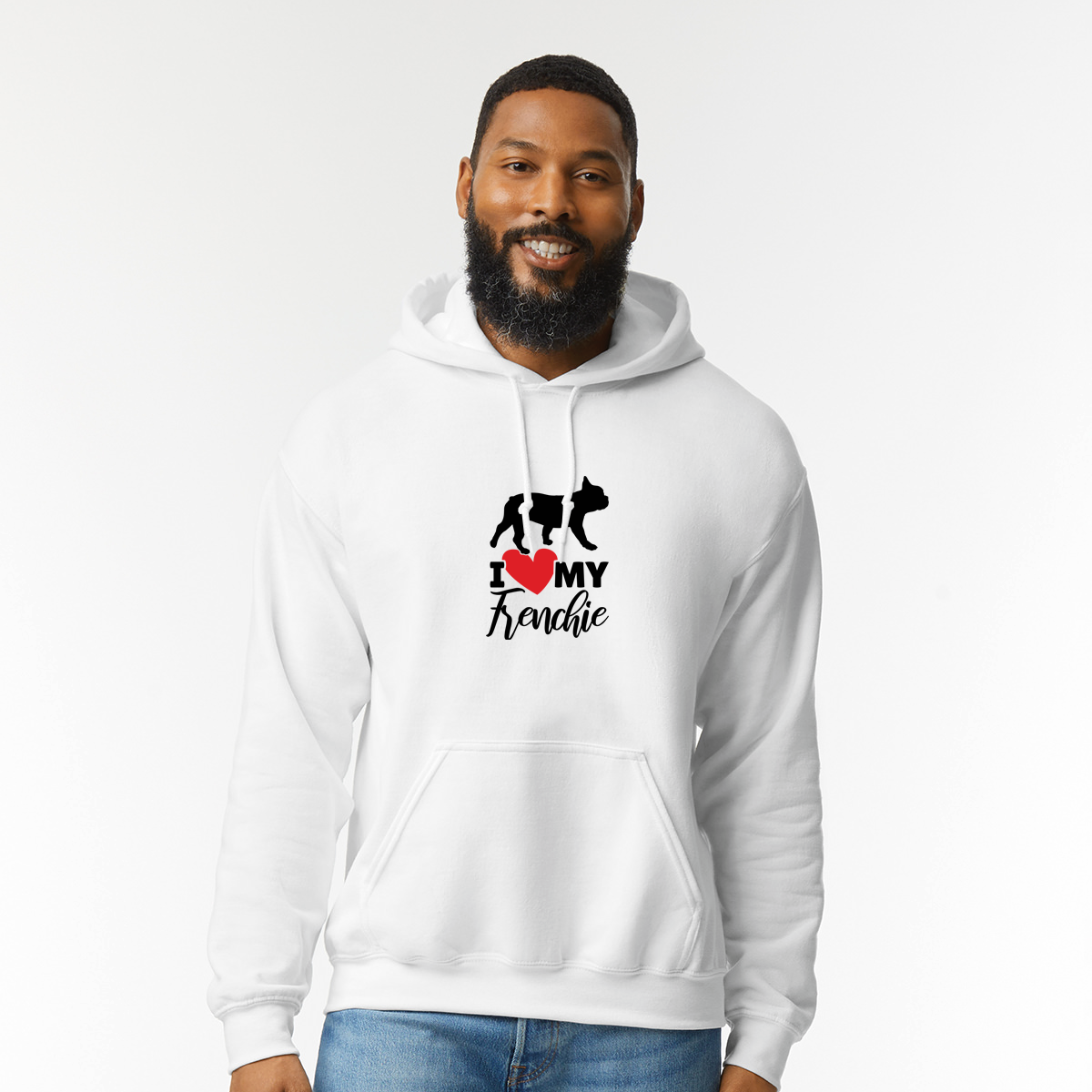 I Love My Frenchie - Unisex Sweatshirt/Hoodie