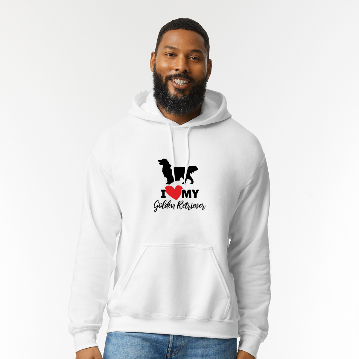 I Love My Golden Retriever - Unisex Sweatshirt/Hoodie