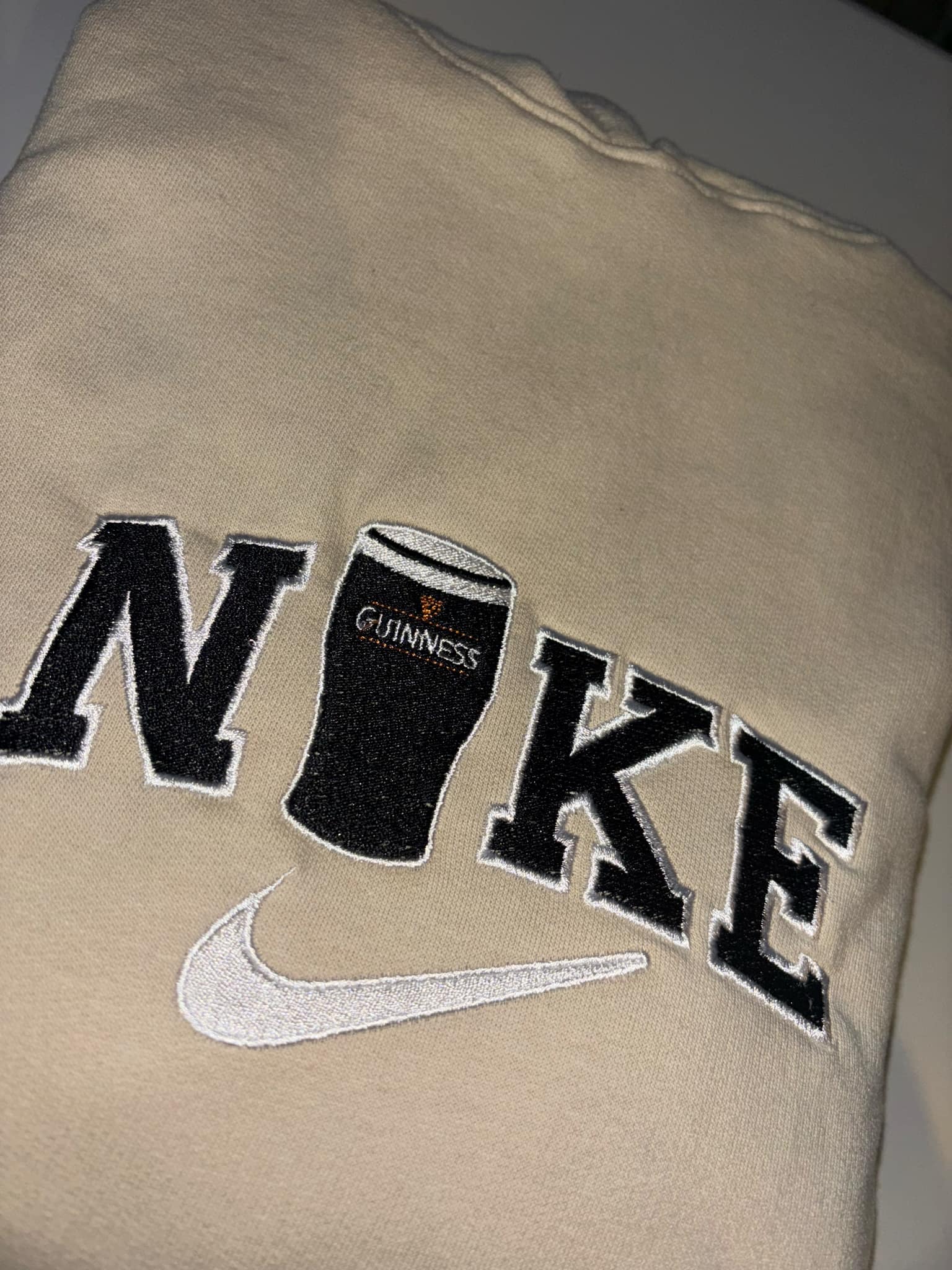 Embroidered NKE Guinness Unisex Jumper