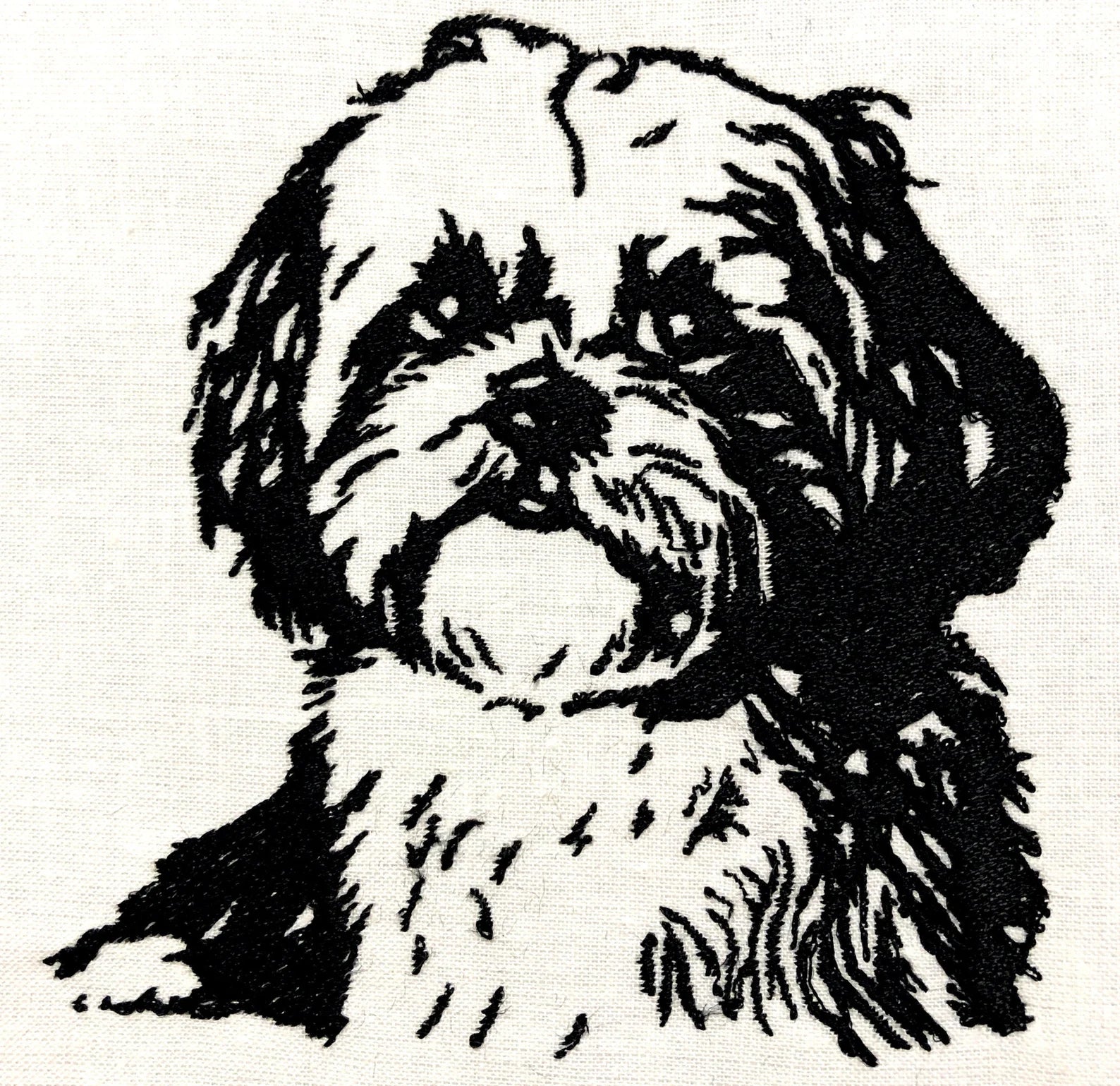 Shih Tzu - Embroidered Unisex Sweatshirt