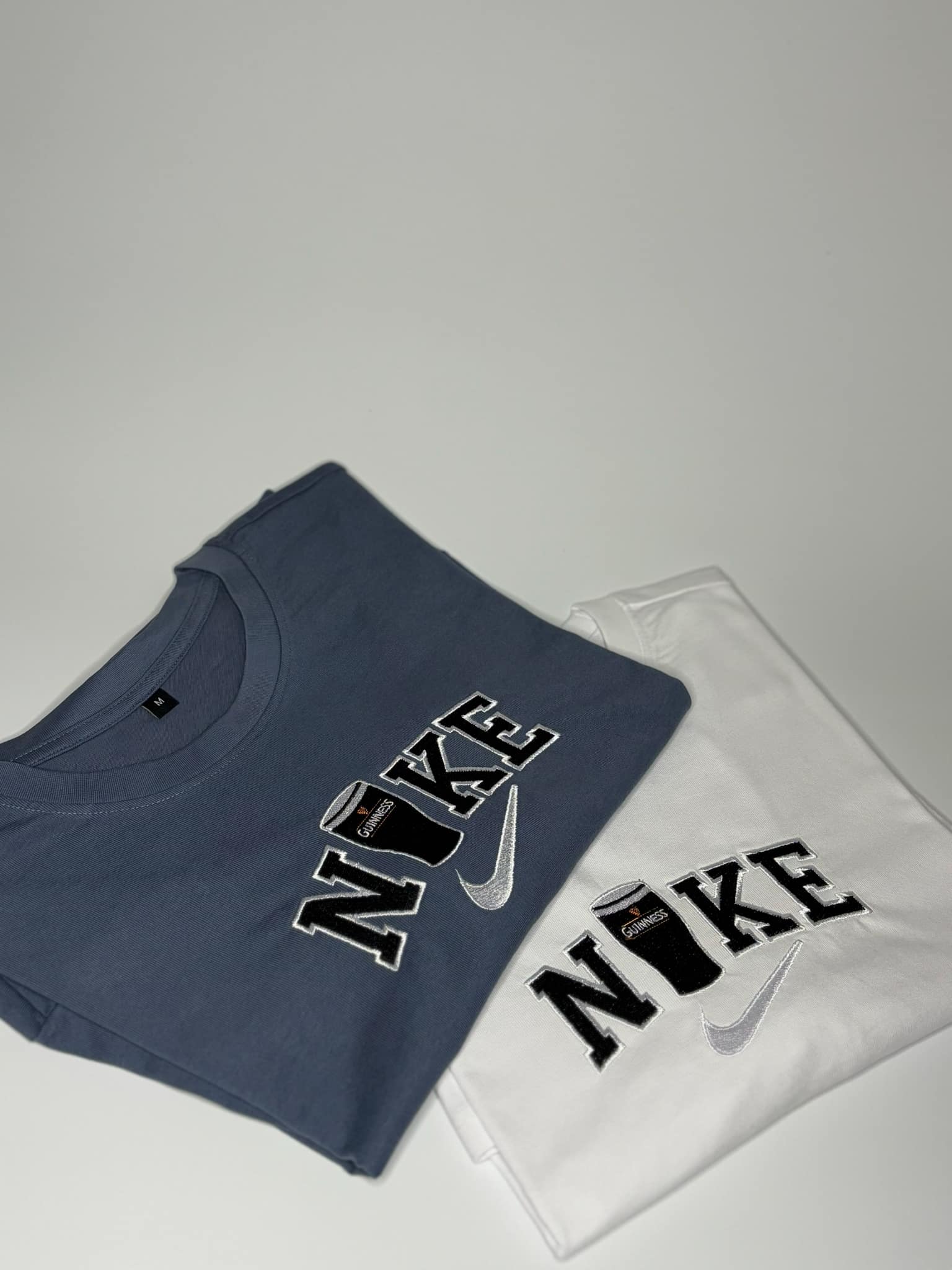 NKE Embroidered Guinness Oversized Men T-Shirts