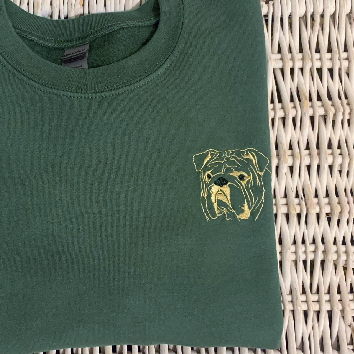 Boston Terrier - Embroidered Unisex Sweatshirt