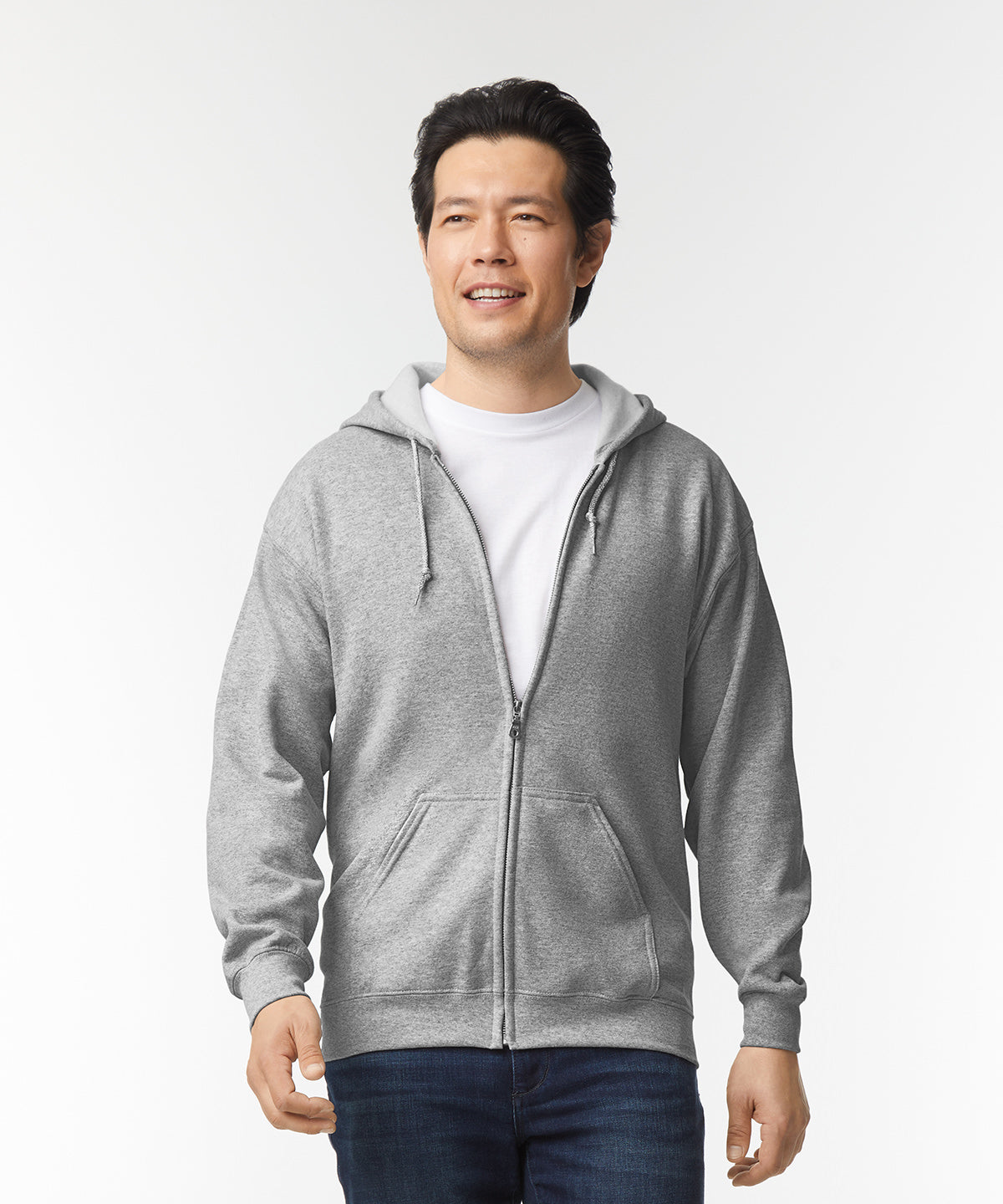 Heavy Blend™ Unisex Full Zip Hooded Sweatshirt